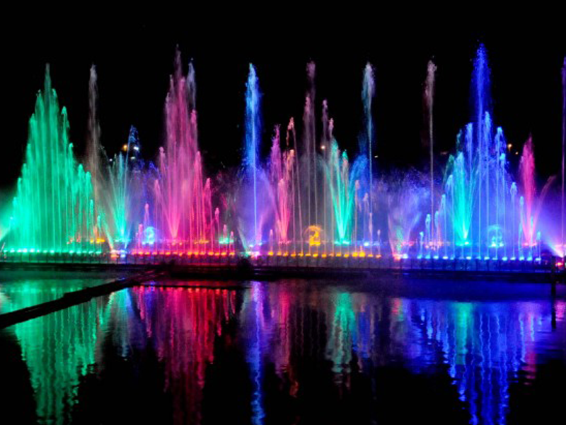 musical fountain